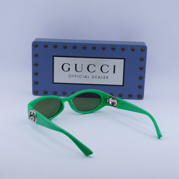 Final Price! Gucci GG1660S 005 Green Sunglasses main image 4